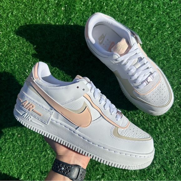 Nike Shoes - Nike AF1 Air Force 1 Shadow White / Washed Coral